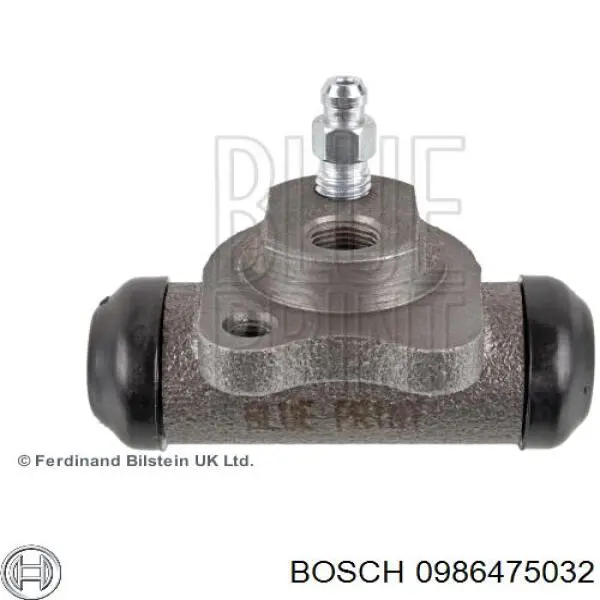 Циліндр гальмівний колісний/робітник, задній 0986475032 Bosch