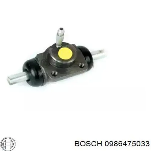 Циліндр гальмівний колісний/робочий, задній Bosch 0986475033 ціна, від 13.70 USD