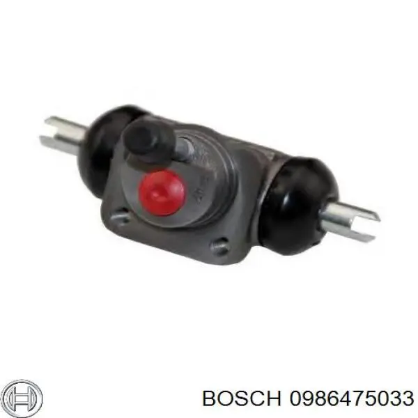 0986475033 Bosch Циліндр гальмівний колісний/робітник, задній