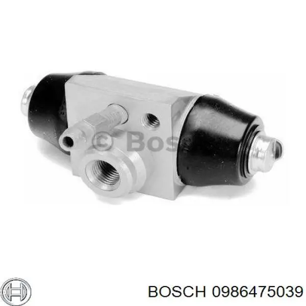 0986475039 Bosch циліндр гальмівний колісний/робітник, задній