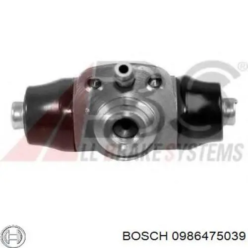 Циліндр гальмівний колісний/робітник, задній 0986475039 Bosch