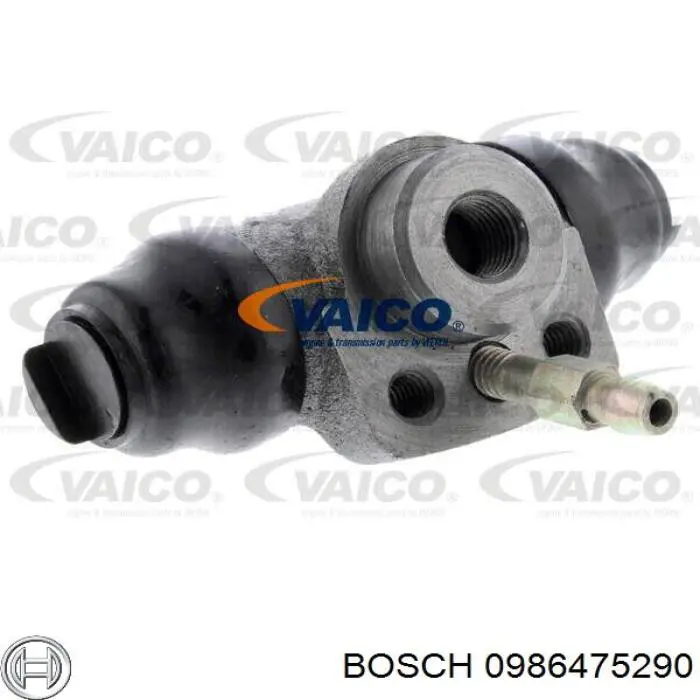 Циліндр гальмівний колісний/робітник, задній 0986475290 Bosch