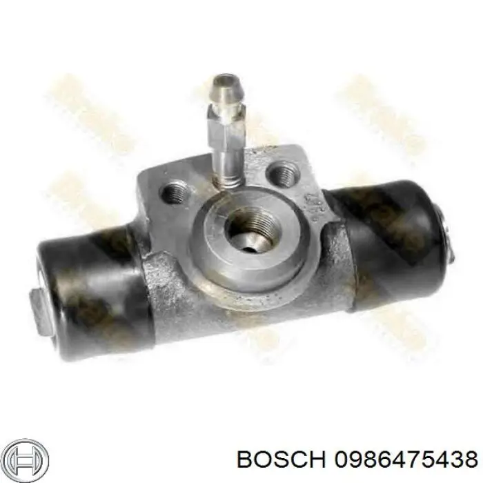 0986475438 Bosch Циліндр гальмівний колісний/робітник, задній