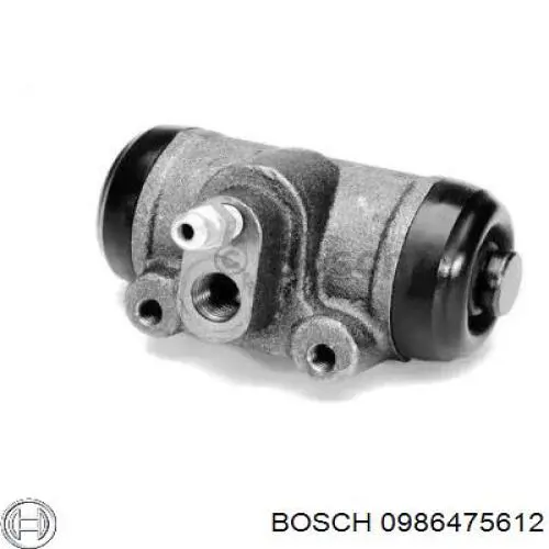 0986475612 Bosch циліндр гальмівний колісний/робітник, задній