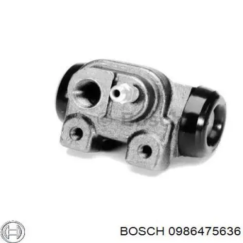 0986475636 Bosch циліндр гальмівний колісний/робітник, задній