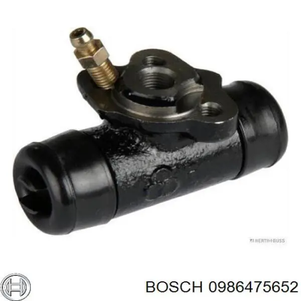 Циліндр гальмівний колісний/робітник, задній 0986475652 Bosch