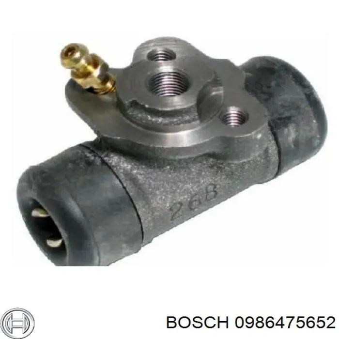 Циліндр гальмівний колісний/робітник, задній Bosch 0986475652