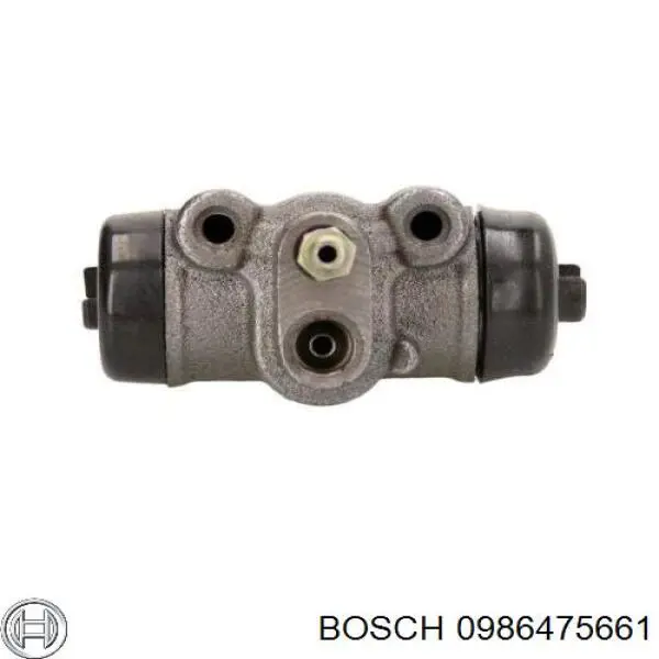 Циліндр гальмівний колісний/робітник, задній 0986475661 Bosch