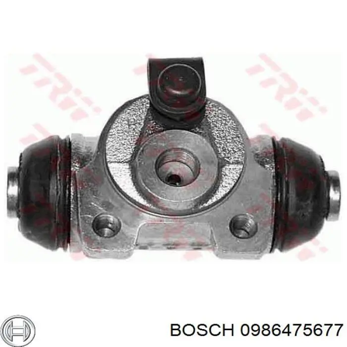 Циліндр гальмівний колісний/робітник, задній 0986475677 Bosch