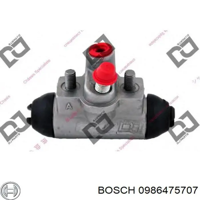 0986475707 Bosch Циліндр гальмівний колісний/робітник, задній