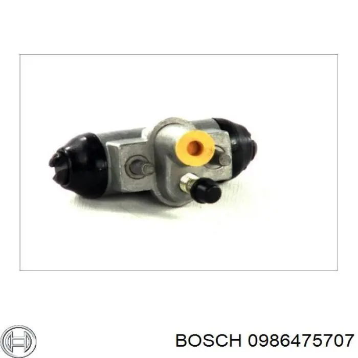 0986475707 Bosch циліндр гальмівний колісний/робітник, задній