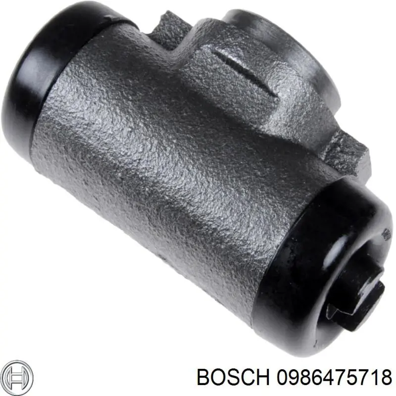 Циліндр гальмівний колісний/робітник, задній 0986475718 Bosch