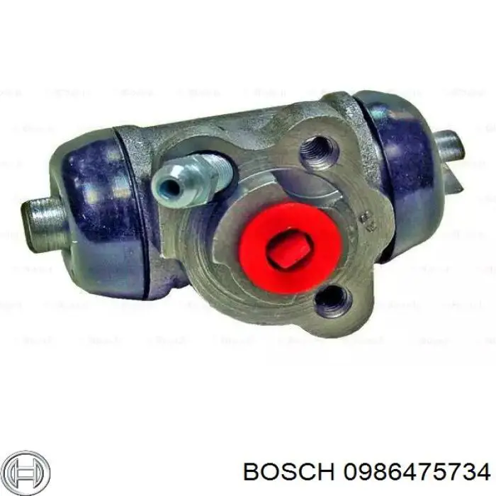 Циліндр гальмівний колісний/робітник, задній 0986475734 Bosch