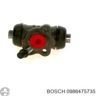 Циліндр гальмівний колісний/робітник, задній 0986475735 Bosch