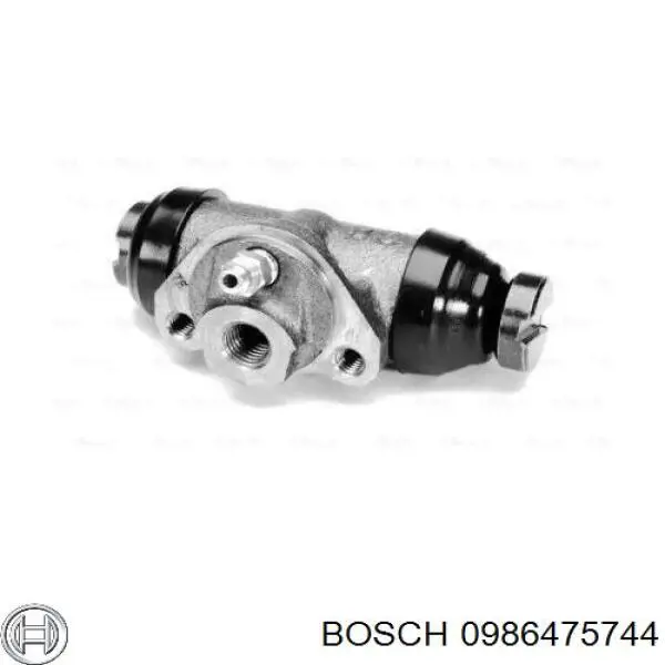 0986475744 Bosch циліндр гальмівний колісний/робітник, задній