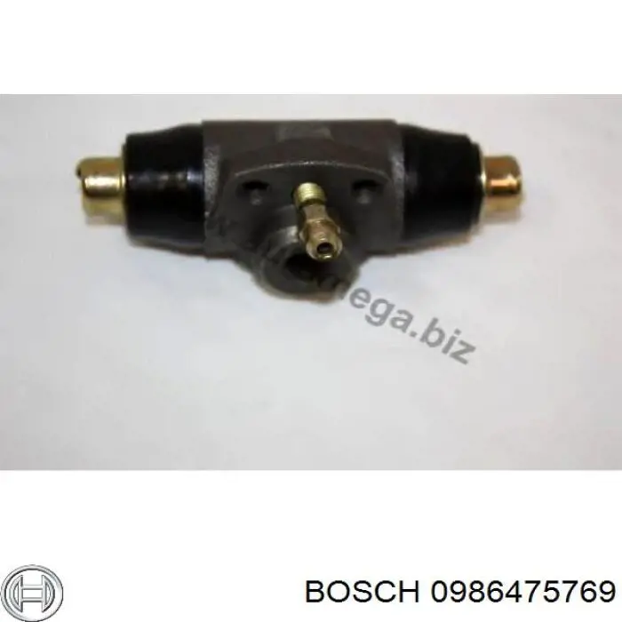 Циліндр гальмівний колісний/робочий, задній Bosch 0986475769 ціна, від 5.94 USD