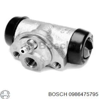0986475795 Bosch циліндр гальмівний колісний/робітник, задній