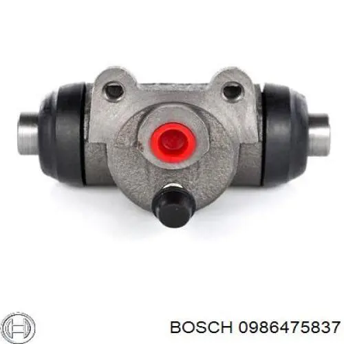 0986475837 Bosch циліндр гальмівний колісний/робітник, задній