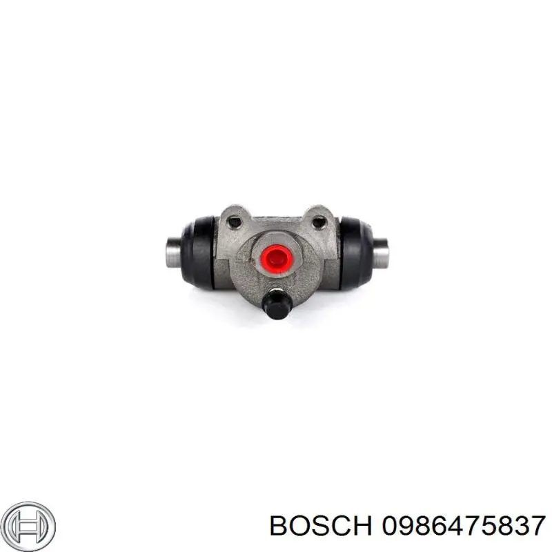 Циліндр гальмівний колісний/робітник, задній 0986475837 Bosch