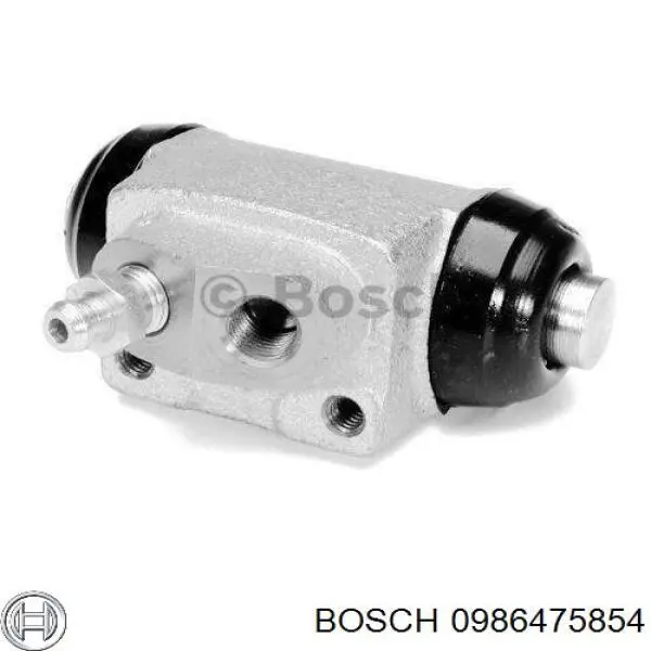 0986475854 Bosch циліндр гальмівний колісний/робітник, задній