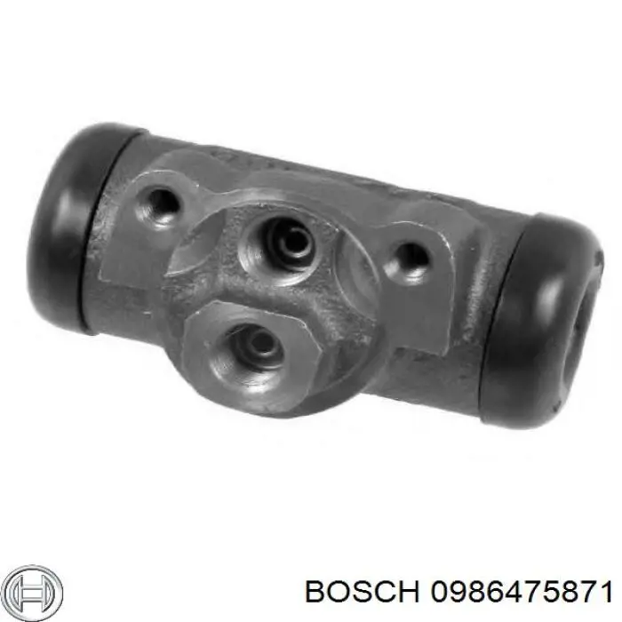 Циліндр гальмівний колісний/робітник, задній 0986475871 Bosch