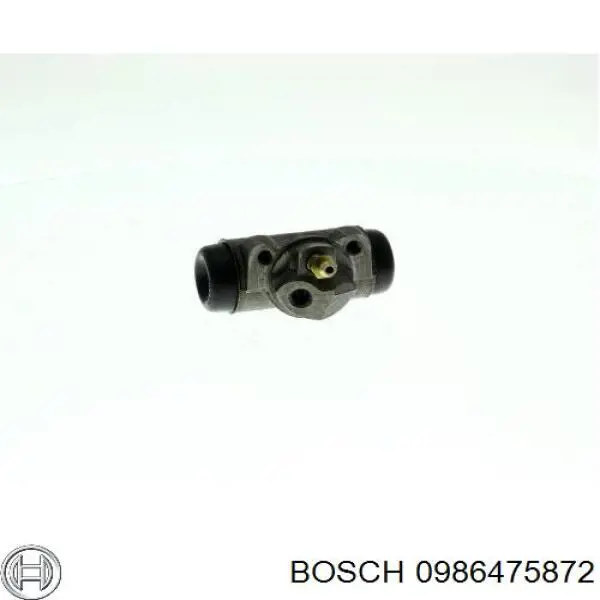 Купити 0986475872 Bosch Циліндр гальмівний колісний/робітник, задній