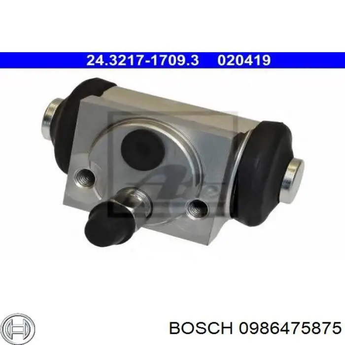 Робочий циліндр Bosch 0986475875 ціна, від 10.45 USD