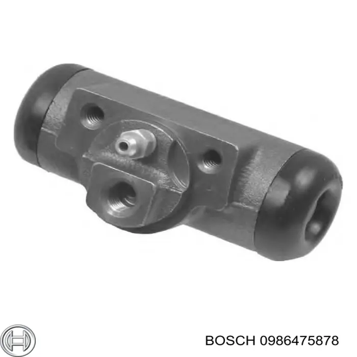 Циліндр гальмівний колісний/робітник, задній 0986475878 Bosch