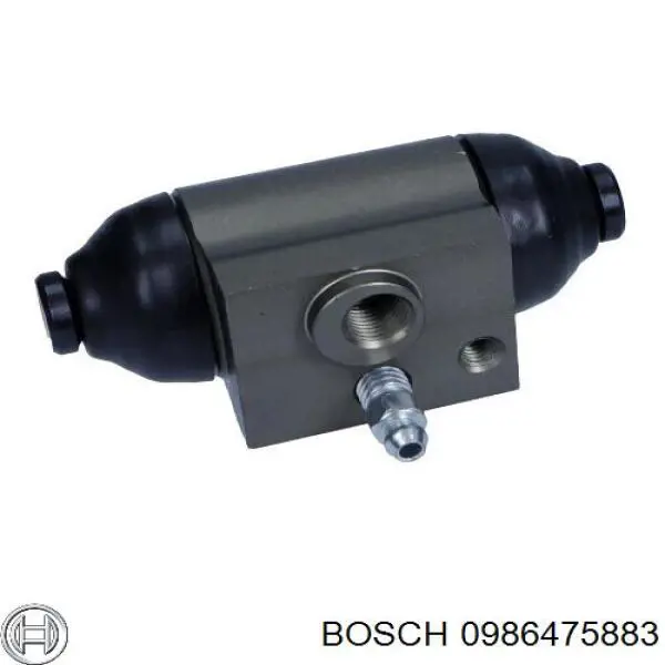 Купити 0986475883 Bosch Циліндр гальмівний колісний/робітник, задній