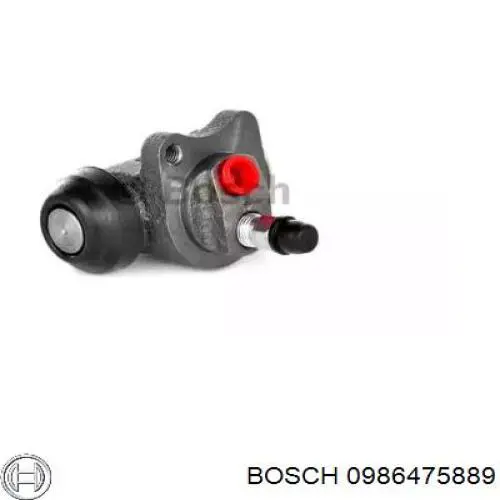 Циліндр гальмівний колісний/робітник, задній 0986475889 Bosch