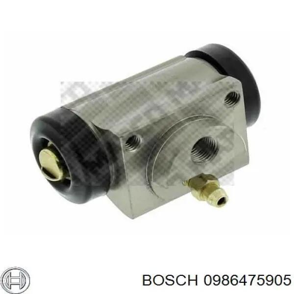 Циліндр гальмівний колісний/робітник, задній 0986475905 Bosch