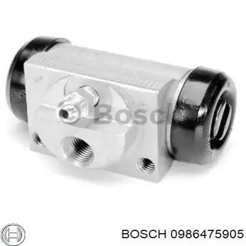 0986475905 Bosch циліндр гальмівний колісний/робітник, задній
