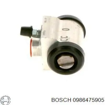 Купити 0986475905 Bosch Циліндр гальмівний колісний/робітник, задній