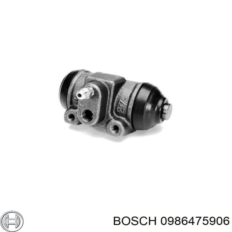 0986475906 Bosch циліндр гальмівний колісний/робітник, задній