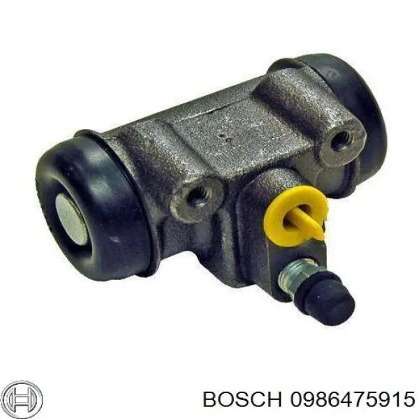 Циліндр гальмівний колісний/робітник, задній 0986475915 Bosch