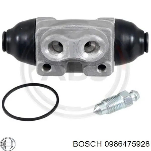 Циліндр гальмівний колісний/робітник, задній 0986475928 Bosch