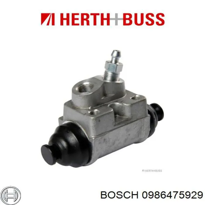 Циліндр гальмівний колісний/робочий, задній Bosch 0986475929 ціна, від 8.30 USD