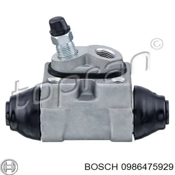 0986475929 Bosch Циліндр гальмівний колісний/робітник, задній