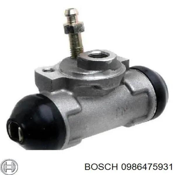 Циліндр гальмівний колісний/робітник, задній 0986475931 Bosch