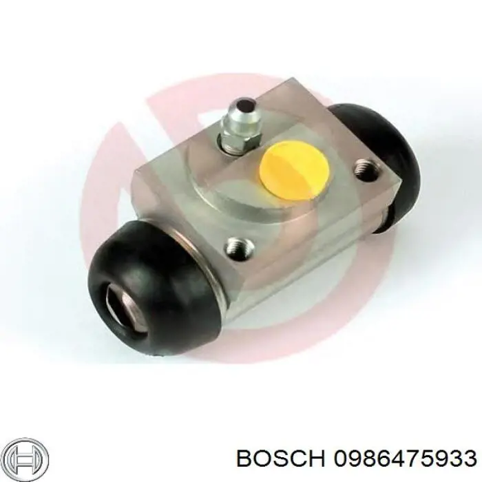0986475933 Bosch циліндр гальмівний колісний/робітник, задній