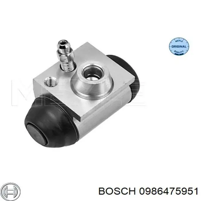 0986475951 Bosch Циліндр гальмівний колісний/робітник, задній