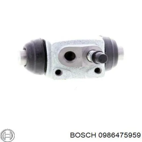 0986475959 Bosch Циліндр гальмівний колісний/робітник, задній