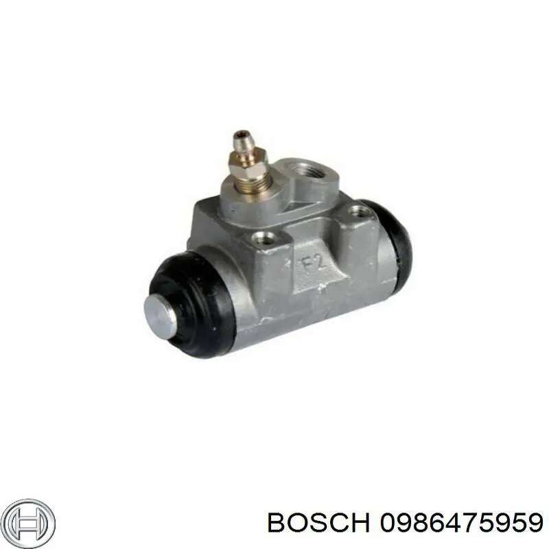 0986475959 Bosch циліндр гальмівний колісний/робітник, задній