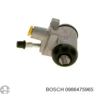 Циліндр гальмівний колісний/робітник, задній 0986475965 Bosch