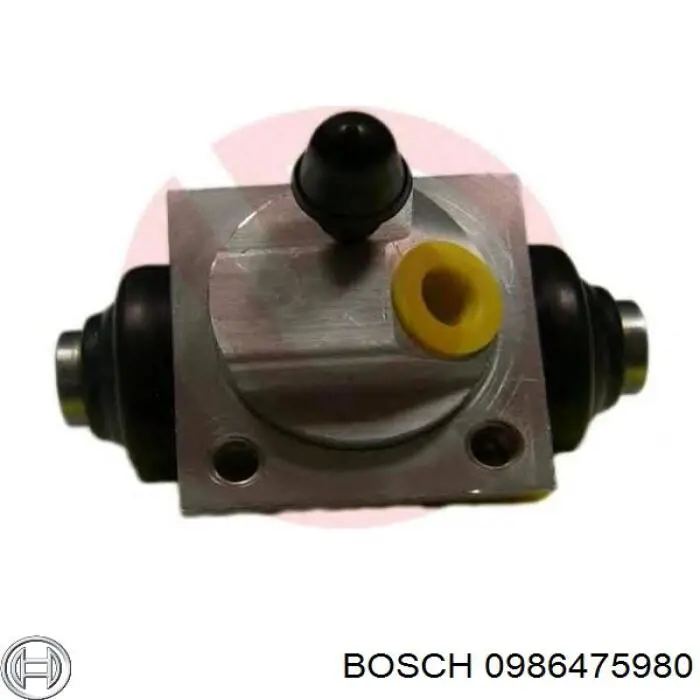 0986475980 Bosch циліндр гальмівний колісний/робітник, задній