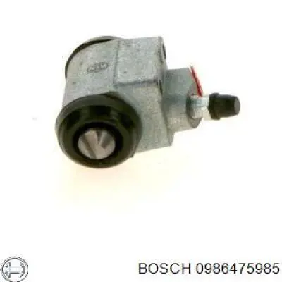 Циліндр гальмівний колісний/робітник, задній 0986475985 Bosch