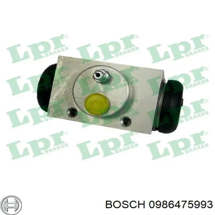 Циліндр гальмівний колісний/робітник, задній Bosch 0986475993