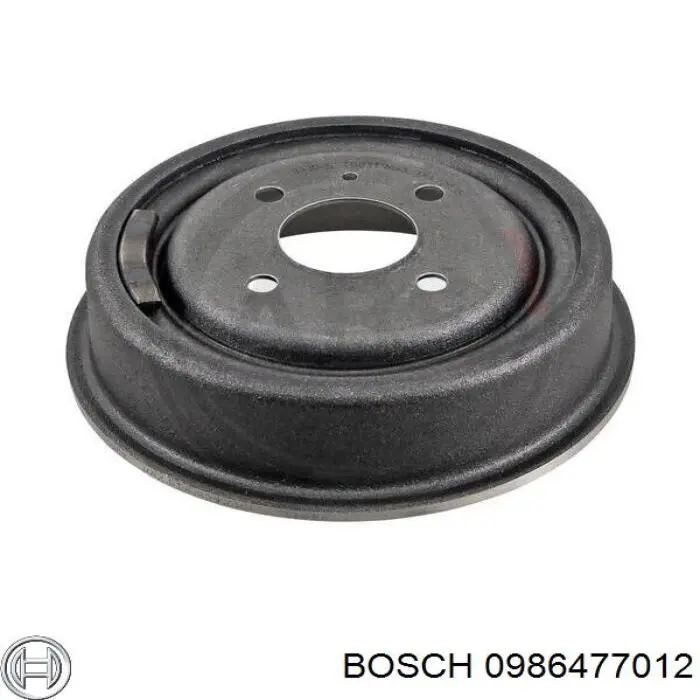 0986477012 Bosch барабан гальмівний задній