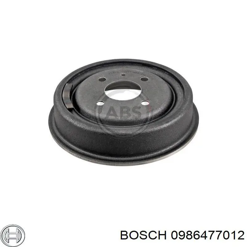 Барабан гальмівний задній Bosch 0986477012 ціна, від 40.75 USD
