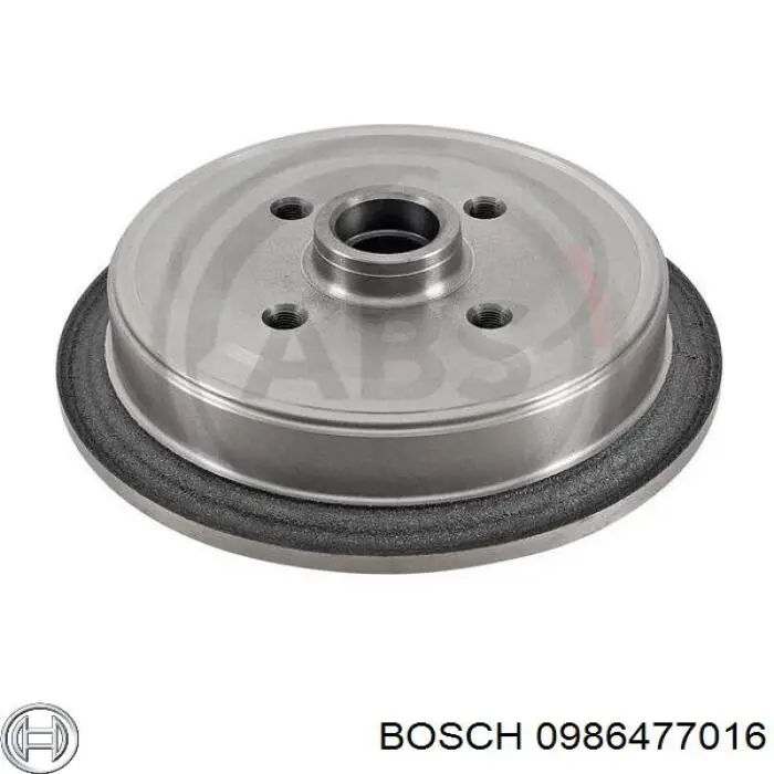 Купити 0986477016 Bosch Барабан гальмівний задній
